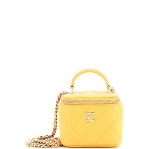 Chanel Classic Top Handle Vanity Case #218672C25B